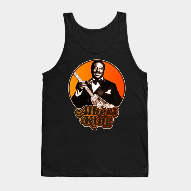 Retro Albert King Tribute Tank Top by darklordpug